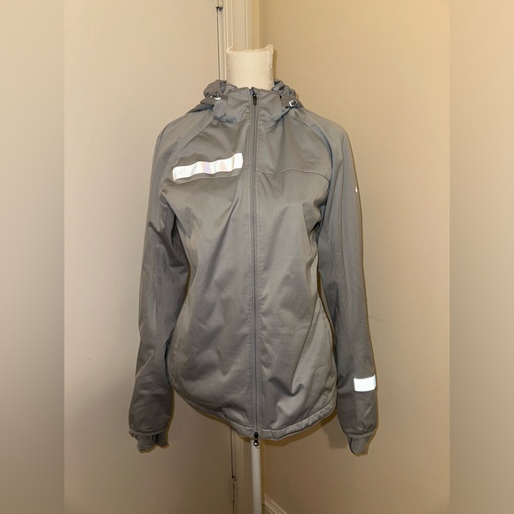 Bundle of 2 Women’s Jackets, Nike & Adidas, Gray, Size Medium - Picture 2 of 12